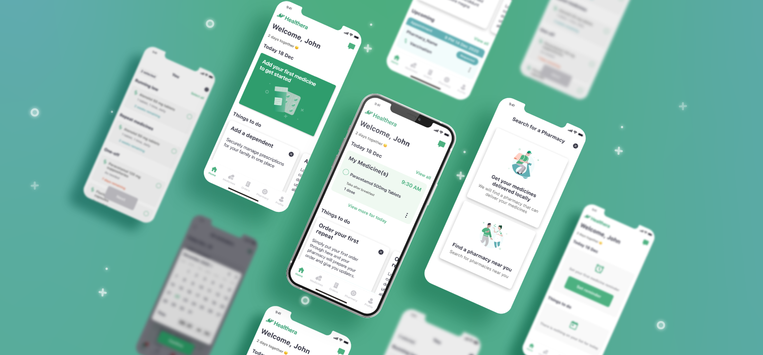 Healthera App s 2021 Redesign Healthera Order NHS Prescriptions 