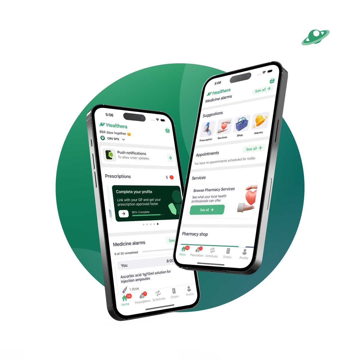 A New Look The Healthera App s Latest Home Screen Healthera Order 